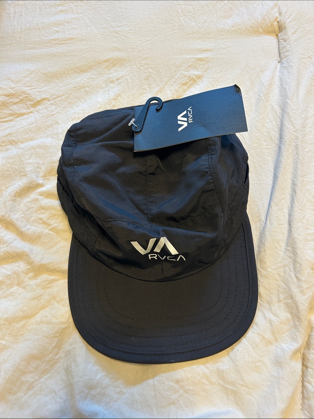 RVCA Black Logo Lightweight Cap